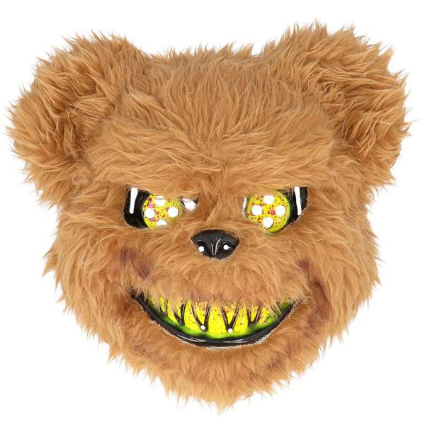 Plysjmaske Skummel Bjørn