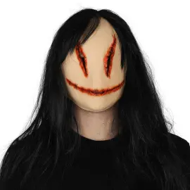 Latexmaske Skummelt Ansikt