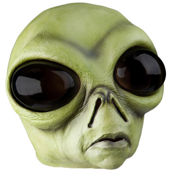 Alienmaske med Store Øyne