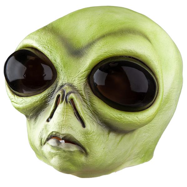 Alienmaske med Store Øyne