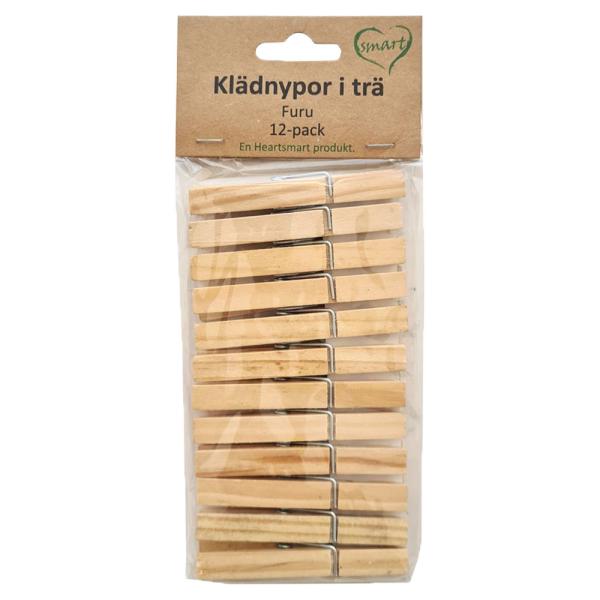 Klesklyper Tre 12-pakning