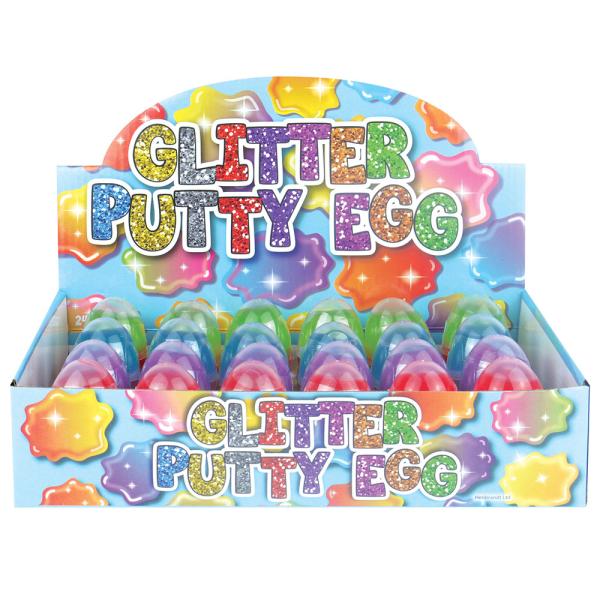 Glitter Slime Egg