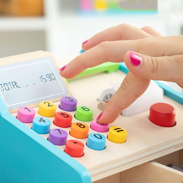 Kassaapparat Leke med Tilbehør