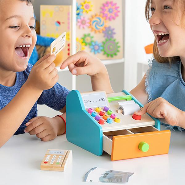 Kassaapparat Leke med Tilbehør