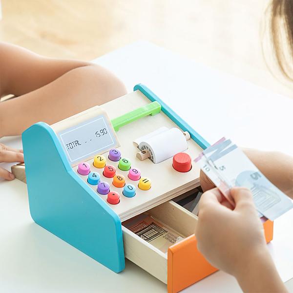 Kassaapparat Leke med Tilbehør