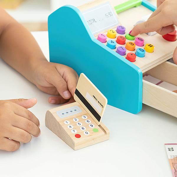 Kassaapparat Leke med Tilbehør