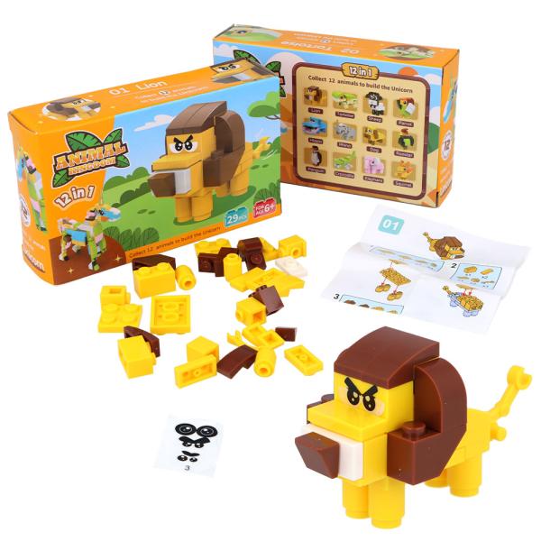 3D-Byggesett Dyreriket