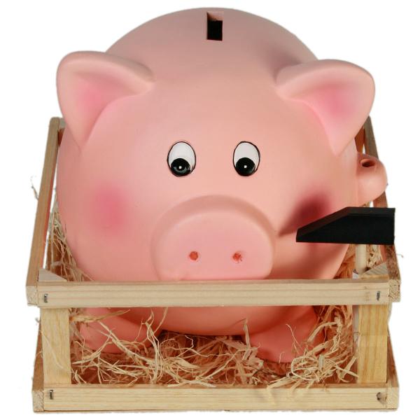 Sparegris med Hammer 22 x 17,5 cm