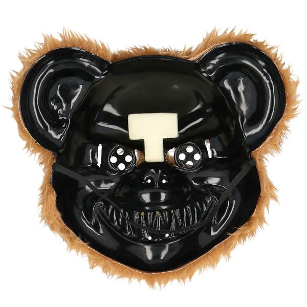 Plysjmaske Skummel Bjørn