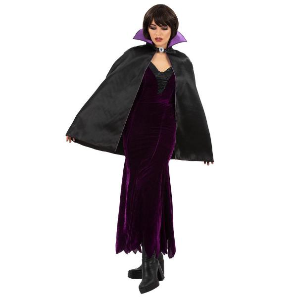 Dark Queen Kappe med Krage