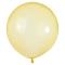 Store Runde Gule Rainbow Crystal Ballonger