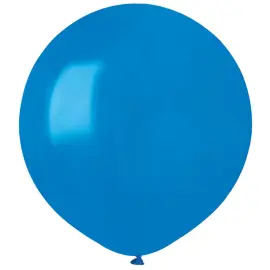 Store Runde Bl&aring; Ballonger