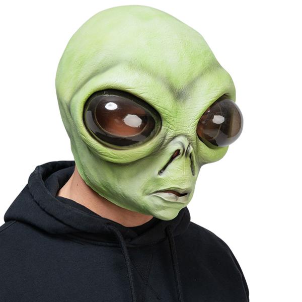 Alienmaske med Store Øyne