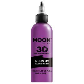 Moon Glow Neon UV Tekstilfarge Lilla 125 ml