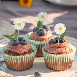 Cocktailpinner Tre Daisys 10-pakning