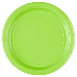 Papptallerkener Limegrønne