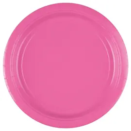 Papptallerkener Rosa