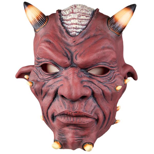 Latexmaske Djevel med Horn