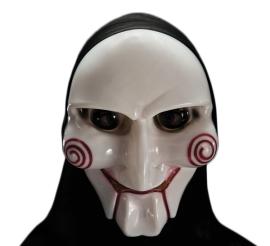 Saw Puppet Mask med Hette