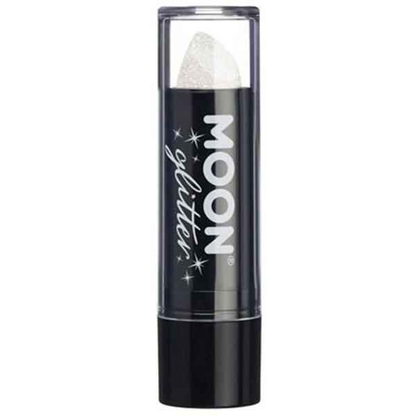 Moon Glitter Iriserende Glitter Leppestift Hvit