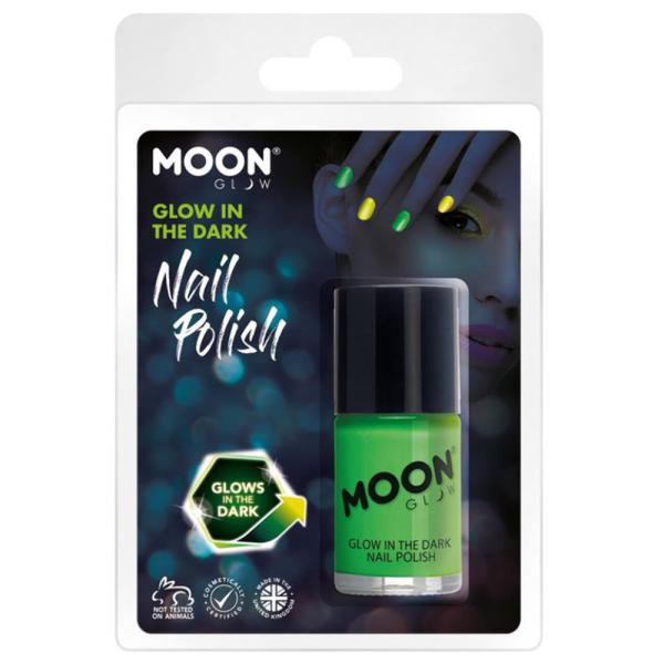 Moon Glow Selvlysende Neglelakk Grønn