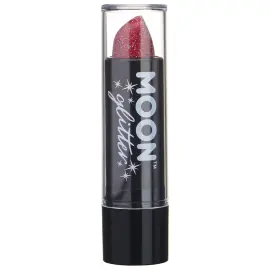 Moon Glitter Holografisk Glitter Leppestift R&oslash;d