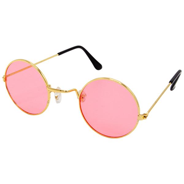 Runde Briller Hippie Rosa
