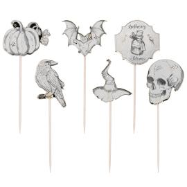 Kakepinner Halloween 6-pakning