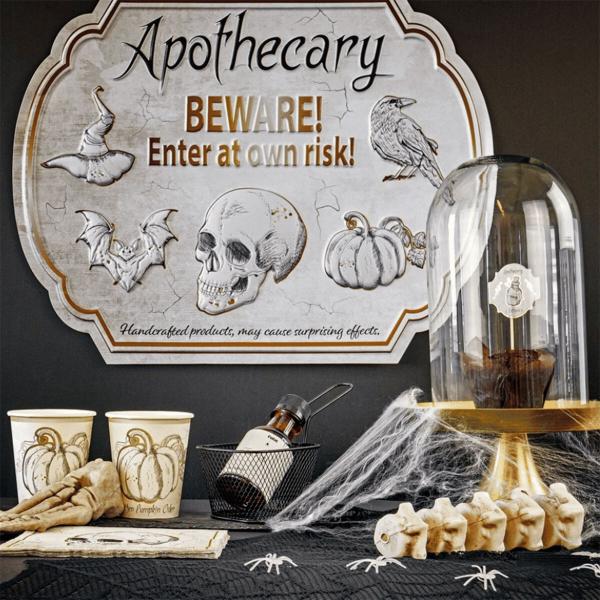 Pappkopper Halloween Gresskar 8-pakning