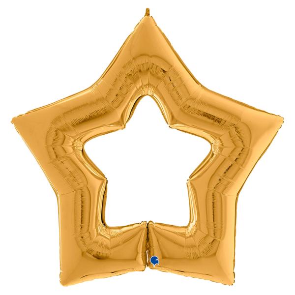 Linky Star Folieballong Gull