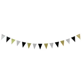 Vimpelgirlander Glitter Liten
