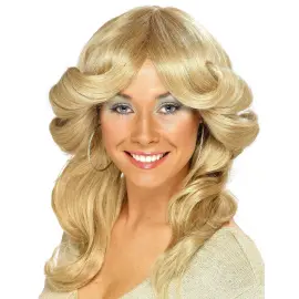 70-talls Jente Parykk Blond