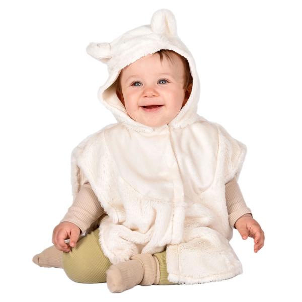 Bjørnekostyme Hvitt Barn