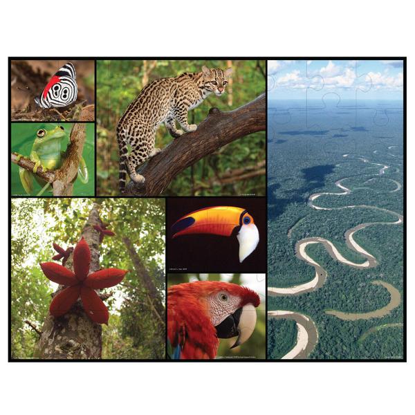 WWF Amazonas Puslespill 48 Brikker