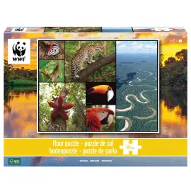 WWF Amazonas Puslespill 48 Brikker