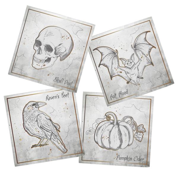 Servietter Halloween 20-pakning