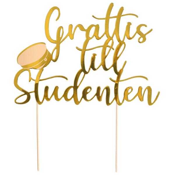 Kakepynt Grattis Till Studenten