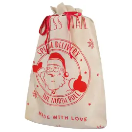 Julenisse Julegavesekk Jute