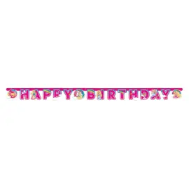 Barbie Dreamtopia Girlander Happy Birthday