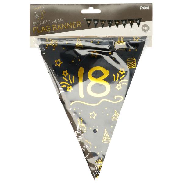 Vimpelgirlander Svart 18 år