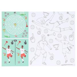 Aktivitetsbordbrikker Fotballbursdag 6-pakning