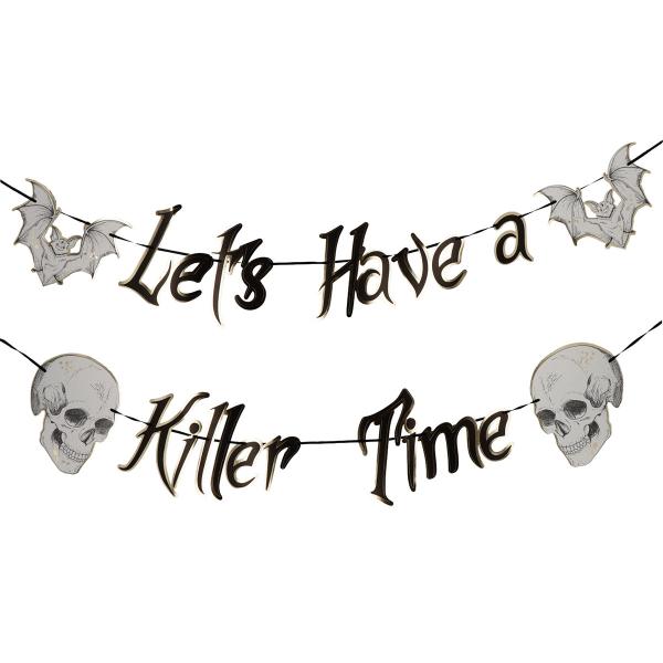 Bokstavgirlander Let's Have a Killer Time
