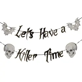 Bokstavgirlander Let's Have a Killer Time