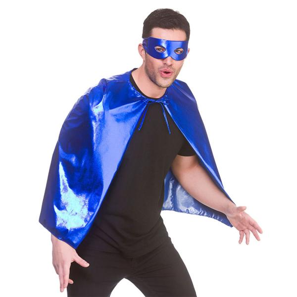 Superhelt Sett Metallic Blått