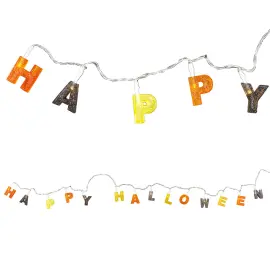 Happy Halloween LED-Lyslenke