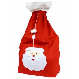 Julenisse Julegavesekk R&oslash;d