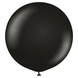 Svarte Gigantiske Latexballonger 2-pakning