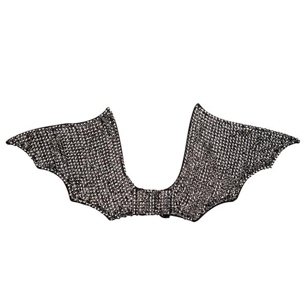 Flaggermusvinger med Strass