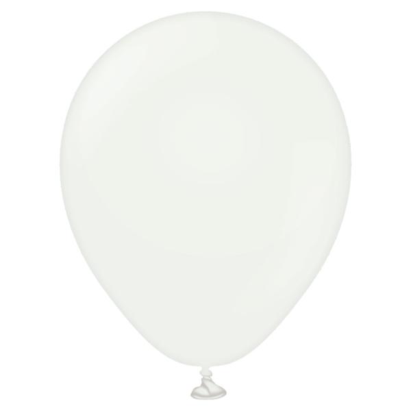 Hvite Mini Ballonger