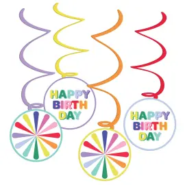 Hengende Swirls Stripetastic 6-pakning